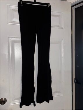 H&M Divided Basic Black Flared Stretch Pants